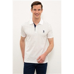 U.S. Polo Assn. Beyaz Erkek T-Shirt G081SZ011.000.1193867