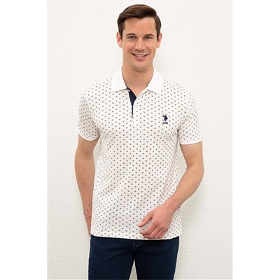 U.S. Polo Assn. Beyaz Erkek T-Shirt G081SZ011.000.1193867