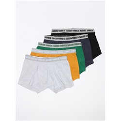 PACK OF 5 CONTRAST BOXER BRIEFS