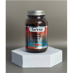 TURVITAL ZINC PICOLINATE 25 MG 60 ТАБЛЕТОК