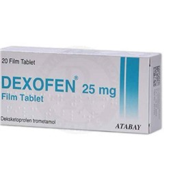 DEXOFEN 25 mg  20 Film Tablet
