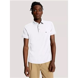 TOMMY HILFIGER SLIM FIT ESSENTIAL COTTON JERSEY POLO