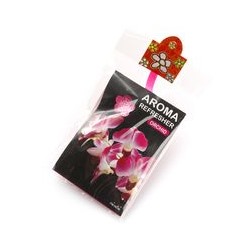 Тайское саше для дома, белья или автомобиля "Орхидея" с ароматными гранулами / Aroma refresher Orchid