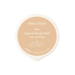 Capsule Recipe Pack-Rice (Sleeping Pack), Ночная маска для лица с экстрактом риса в капсуле (осветление)