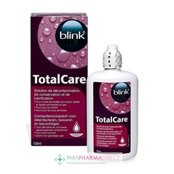 Blink Total Care Solution de Décontamination, de Conservation et de Lubrification 120ml