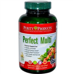 Purity Products, Витамины Perfect Multi, 120 капсул