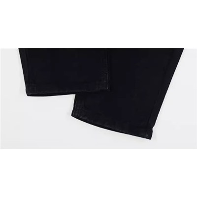 Потертые черные джинсы в стиле ретро с высокой талией be fre*e (экспорт в Россию)
