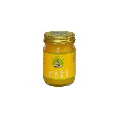 Тайский Желтый бальзам для массажа 100 мл/Yellow balm with people 100 ml