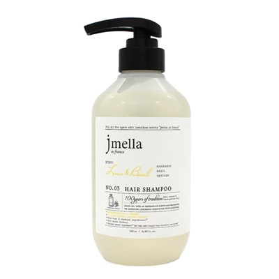 JMELLA IN FRANCE LIME &amp; BASIL HAIR SHAMPOO Шампунь для волос "Мандарин, базилик, ветивер" 1000мл