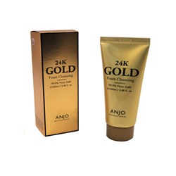 [ANJO PROFESSIONAL] Пенка для умывания БИОЗОЛОТО 24K Gold Foam Cleansing, 100 мл