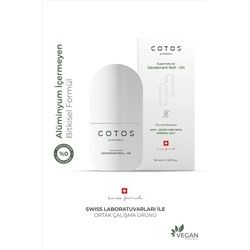 COTOS Anti-odor Care With Mineral Salt Deodorant Roll-on (ANTİPERSPİRANT-DOĞAL MİNERAL TUZ)