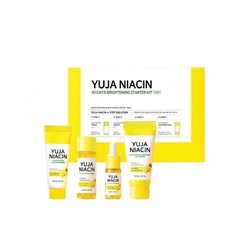 390558 SOME BY MI YUJA NIACIN 30 DAYS BRIGHTENING STARTER KIT Набор: очищающее средство, тонер, сыворотка, крем 30мл+30мл+10мл+20г