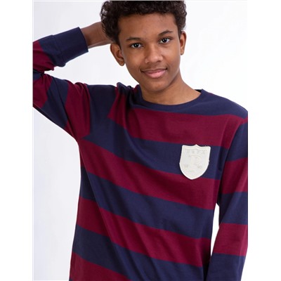 BOYS LONG SLEEVE RUGBY T-SHIRT