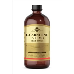 Solgar L-karnitin L-carnitine 1500 Mg 473 Ml hizligeldicomLC001