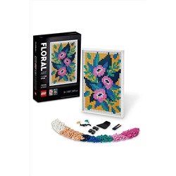 LEGO JFF Game ® Art Çiçek Yetişkinler için Yaratıcı Hobi Yapım Seti (2870 Parça) 31207
