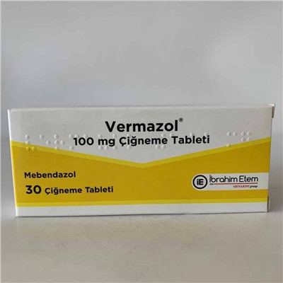 VERMAZOL 100 mg 30 tablet (Вермазол)