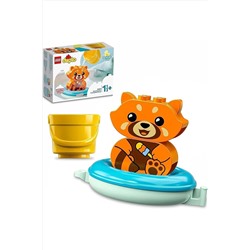 LEGO ® DUPLO® İlk Banyo Zamanı Eğlencesi: Yüzen Kırmızı Panda 10964 Yapım Oyuncağı (5 Parça) RS-L-10964