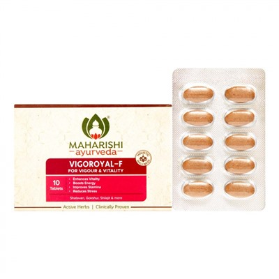 MAHARISHI AYURVEDA Vigoroyal-F Вигороял-Ф для женского здоровья 10таб