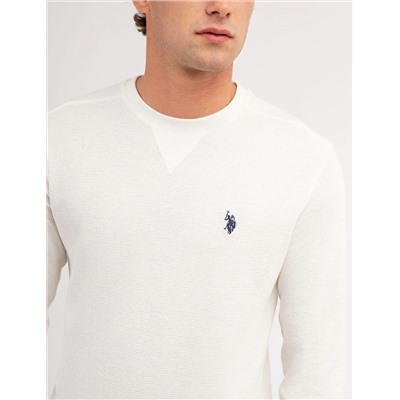 CREW NECK SOLID THERMAL