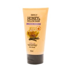 Средство для умывания лица с медом и корой ивы 150 мл / Daiso Honey & Willow Bark Facial Wash Anti-Acne 150 ml