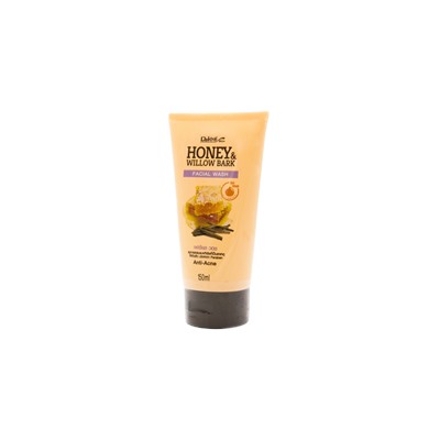 Средство для умывания лица с медом и корой ивы 150 мл / Daiso Honey & Willow Bark Facial Wash Anti-Acne 150 ml