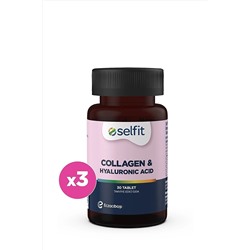 Selfit Collagen & Hyaluronic Acid 30 Tablet X 3 Adet 15918273645