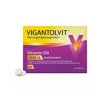 Vigantolvit 4.000 I.E. Vitamin D3 Tabletten, 60 St