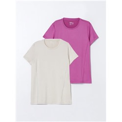 PACK OF 2 SHORT SLEEVE SPORTS T-SHIRTS