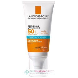 La Roche Posay Anthelios UVmune 400 - SPF50+ - Crème Hydratante - Sans Parfum 50ml