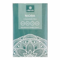 AGNIVESA Ayurvedic tea Nidra Аюрведический успокаивающий чай Нидра 100г