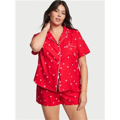 VICTORIA'S SECRET Flannel Short Pajama Set