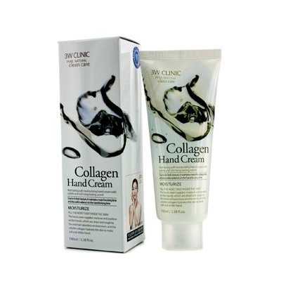 [3W CLINIC] Крем для рук КОЛЛАГЕН Moisturizing Hand Cream Collagen, 100 мл