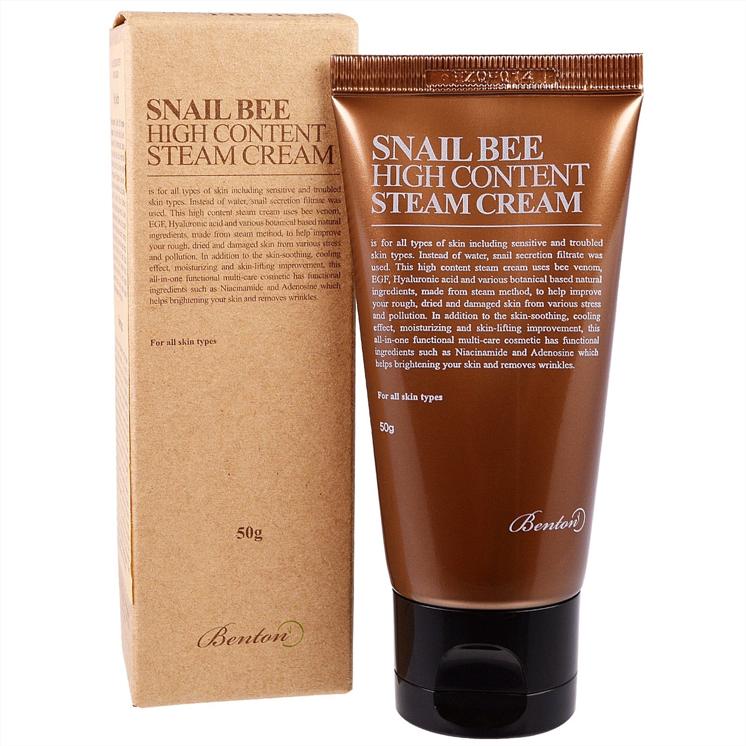 Snail bee high content steam cream от benton отзывы фото 14