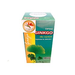 БАД "Гинкго Билоба" от Kongka Herb 100 капсул / Kongka Herb Ginkgo Biloba 100 caps