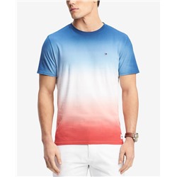 Tommy Hilfiger Men's Ombré Dip-Dyed T-Shirt, Created for Macy's