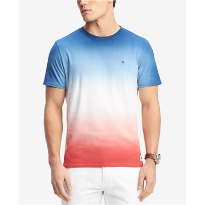 Tommy Hilfiger Men's Ombré Dip-Dyed T-Shirt, Created for Macy's