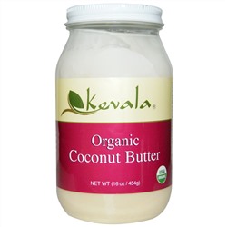 Kevala, Органическое кокосовое масло, 16 унций (454 г)