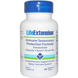 Life Extension, Антивозрастная формула иммунной защиты, 60 вегетарианских капсул