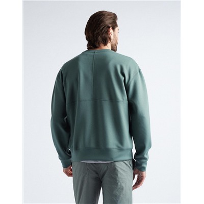 Technical Sweatshirt, Men, Dark Green