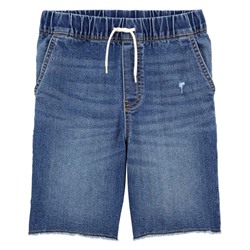 Kid Pull-On Denim Shorts