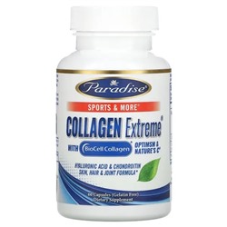 Paradise Herbs, Collagen Extreme with BioCell Collagen, OptiMSM & Nature's C, Capsules