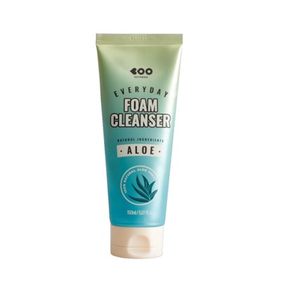 Aloe Everyday Foam Cleanser, Успокаивающая пенка с экстрактом алоэ