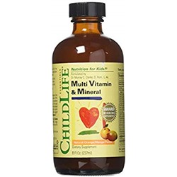 Child Life Multi Vitamin and Mineral, 8-Ounce Pack of 2