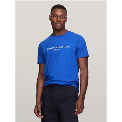 TOMMY HILFIGER EMBROIDERED TOMMY LOGO T-SHIRT