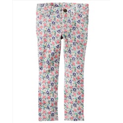 Floral French Terry Jeggings