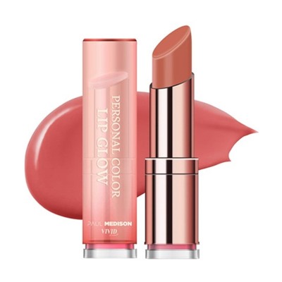 PAUL MEDISON Vivid Personal Color Lip Glow Rose Woody Увлажняющий блеск для губ с гиалуроновой кислотой 3г