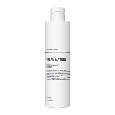 [URBAN NATURE] Шампунь для волос МГНОВЕННОЕ ВОССТАНОВЛЕНИЕ Instant Recovery Shampoo, 250 мл