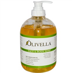 Olivella, Мыло для лица и тела 16.9 жидких унции (500 мл)