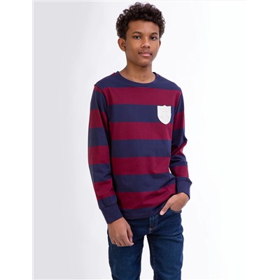 BOYS LONG SLEEVE RUGBY T-SHIRT