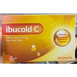 ibucold C 200mg/30mg/300mg 30Film Kaplı Tablet